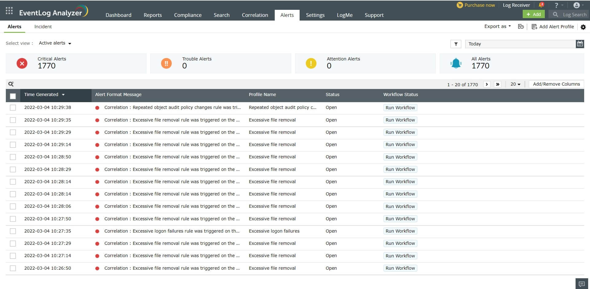 What is internal schema in DBMS?