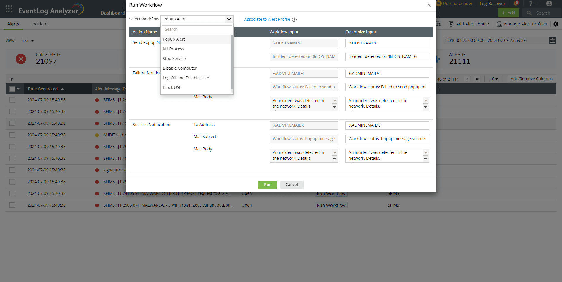 OnDemand Workflows